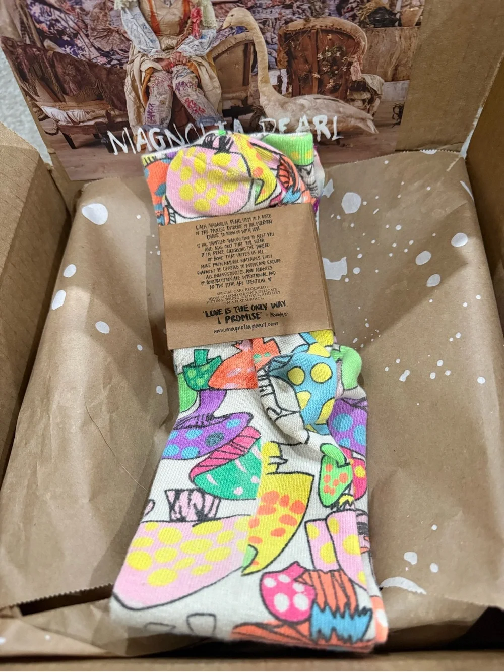 Magnolia Pearl Wonderland OTK socks